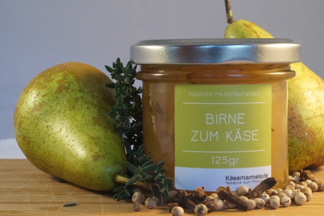 Birne zum Käse